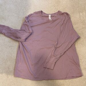Lululemon Athletica Mauve Long Sleeve Top